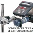 Codificadora de cajas en una sola linea